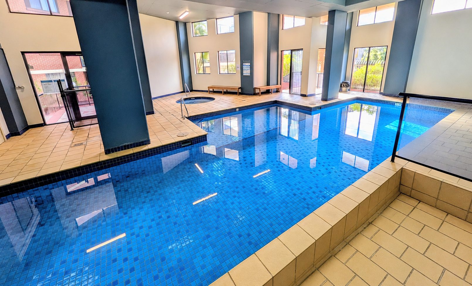 Strathbelle pool area.