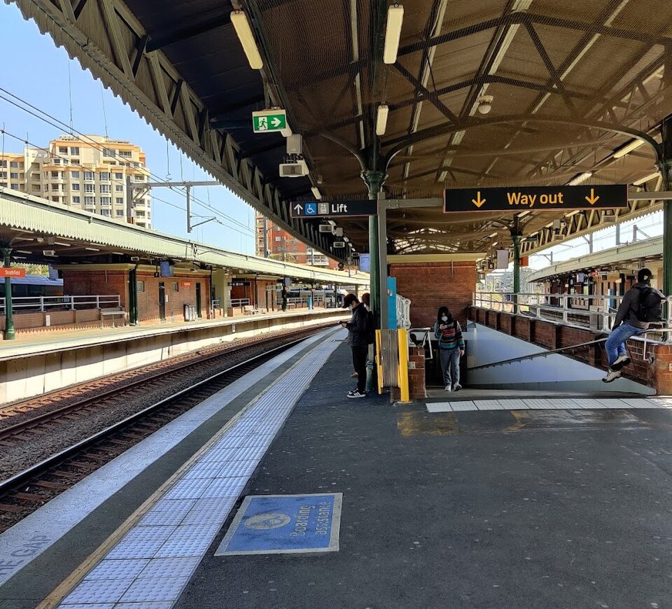 Strathfield Station.