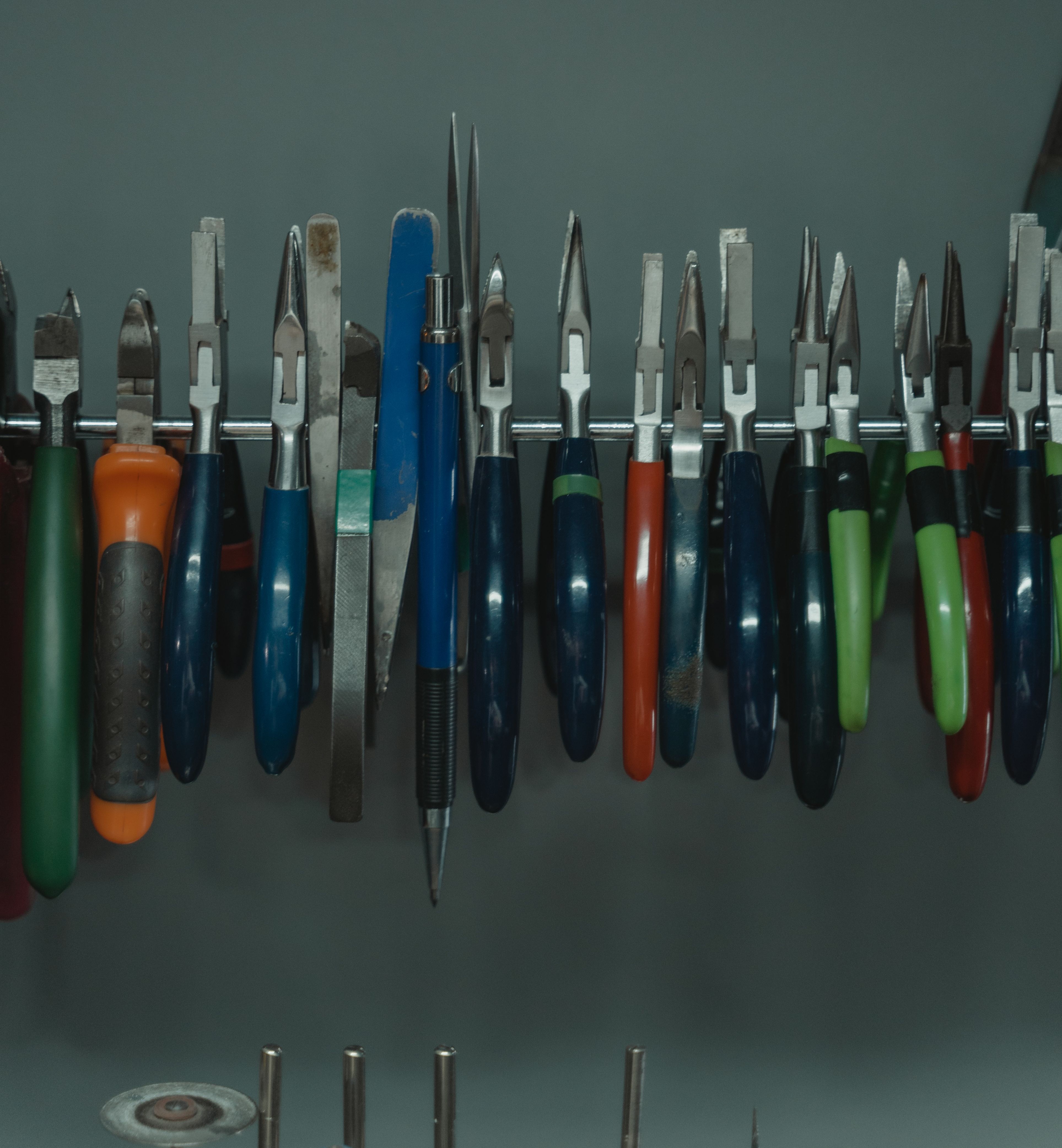 Building manager tools and maintenance equipment.
